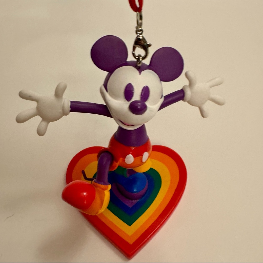 NWT. Disney Ornament - Sketchbook Pride - Mickey Mouse.